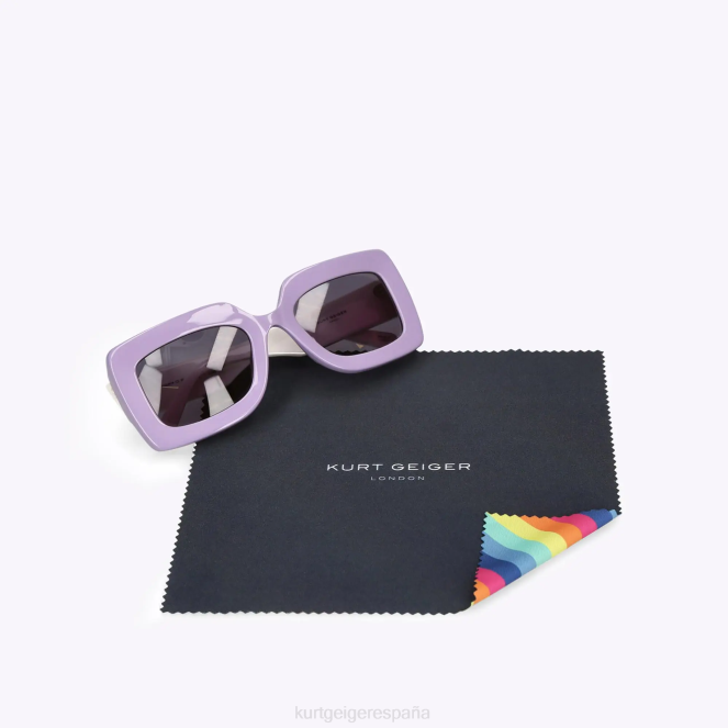 Kurt Geiger mujer gafas de sol kensington de londres 2LPR473 | accesorios lila